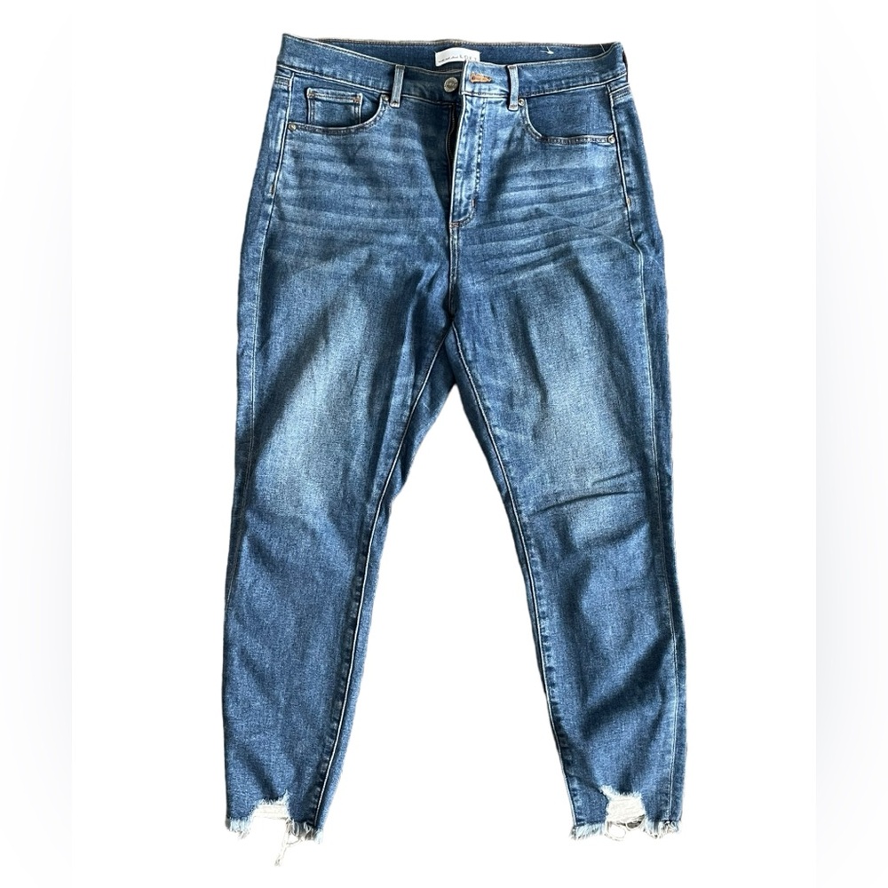 EUC - The Loft - High Waist Skinny Jeans - Size 10P